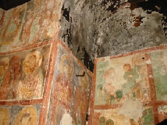 Реставрация алтарной части Спасо-Преображенской церкви XII века в Полоцке завершена