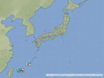 В южной части Японии произошло сильное землетрясение