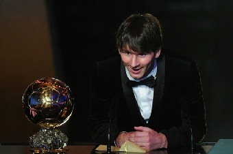 Лионель Месси признан лучшим футболистом Европы сезона 2010-2011 годов