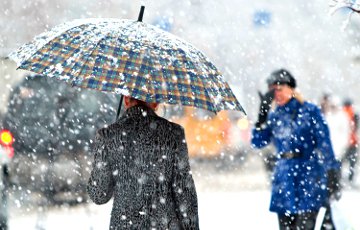 Завтра в Беларуси синоптики обещают снег с дождем