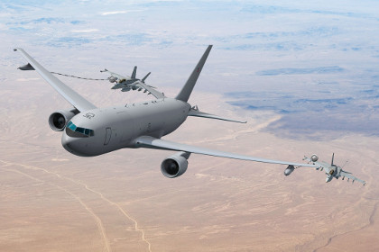 Boeing собрал первый планер самолета-заправщика KC-46A