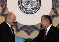 Бакиев через Лукашенко просил ОДКБ ввести войска в Кыргызстан