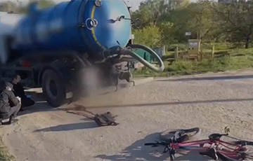 В Костюковичах 12-летний велосипедист заехал под грузовик