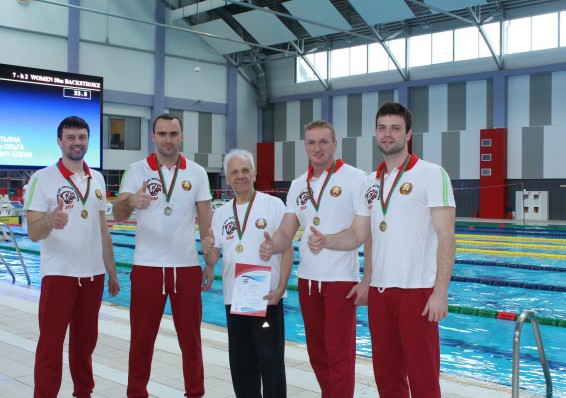 В Бресте прошел первый чемпионат Беларуси по плаванию в категории «Мастерс»