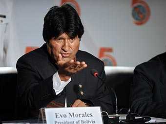 Президент Боливии обвинил США в подготовке покушения на себя