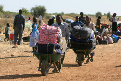 Южносуданские мародеры украли еду у 200 тысяч человек