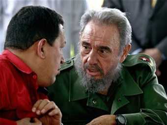 Уго Чавес позвал Фиделя Кастро в Twitter