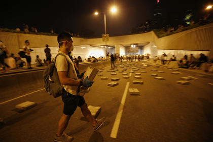 В ходе беспорядков в Гонконге арестованы 45 человек