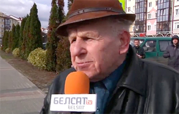 Пенсионер из Пинска о Лукашенко: Он уже досклерозился