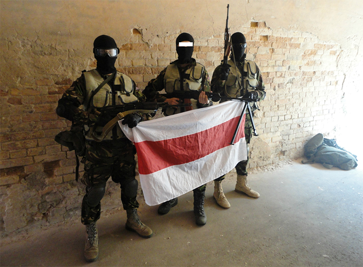 Белорусский отряд «Погоня» готовится к отправке на фронт (Фото)