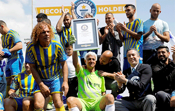 73-летний израильский футболист вошел в Книгу рекордов Гиннесса