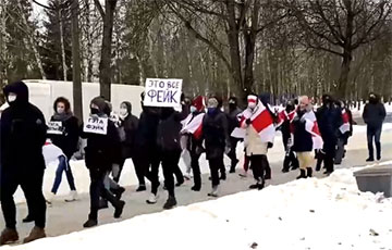 Минский Восток вышел на марш солидарности