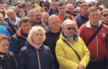 Предприниматели провели митинг в Гродно