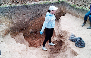 Студенты обнаружили древний некрополь в агрогородке Радомля под Чаусами