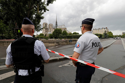 Напавший на полицейского у собора Парижской Богоматери хотел отомстить за Сирию