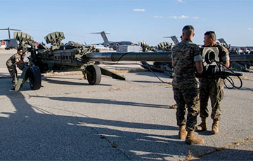 Морские пехотинцы США готовят к передаче Украине гаубицы М777