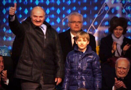 Лукашенко приехал на Олимпиаду в Сочи с Колей