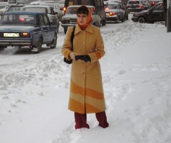 Высота первого снежного покрова в Беларуси едва достигла сантиметра