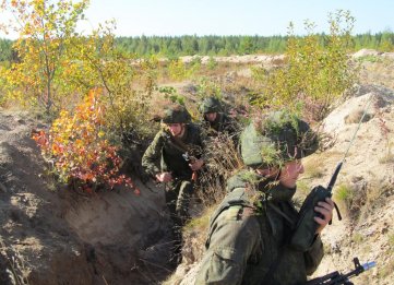 Российские и белорусские военные отработали уничтожение незаконных вооруженных формирований