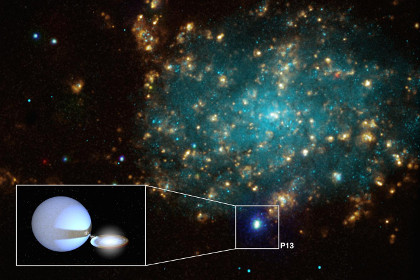 Астрофизики нашли самую прожорливую из маленьких черных дыр
