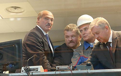 Лукашенко принял участие в запуске новой производственной линии БМЗ