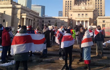 Акции солидарности c Беларусью прошли во многих городах мира