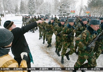 Около 12 тыс. призывников в Вооруженных Силах Беларуси примут присягу 17 декабря