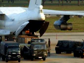 Ил-76 вез оружие в Шри-Ланку и на Ближний Восток