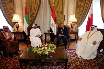 Четыре арабские страны обсудят введение новых санкций против Катара