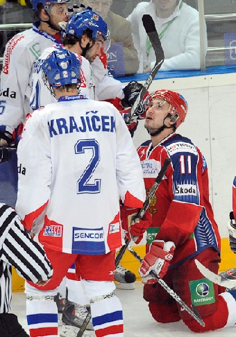 Минские динамовцы Иргл и Крайчек заняли второе место на Кубке Первого канала в составе сборной Чехии