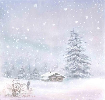 Снежная зима начнется в Беларуси