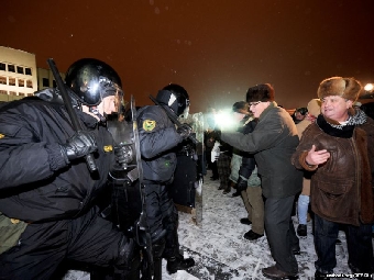 В Минске за участие в несанкционированных мероприятиях 19 декабря задержаны 46 человек