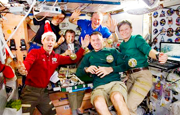 Экипаж Международной космической станции встретит Новый год 16 раз