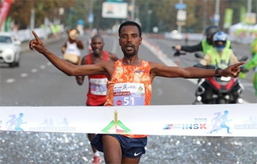 Победителями Минского полумарафона стали эфиоп и кенийка