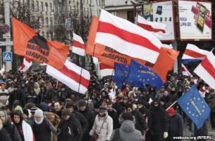 Треть акций белорусской оппозиции приурочено к праздникам
