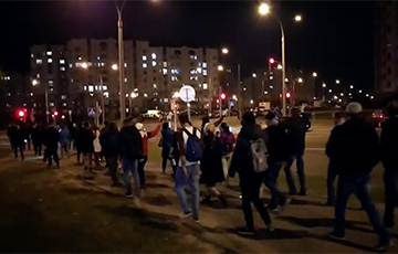 Домбровка и Каменная горка вышли на совместный марш по Минску