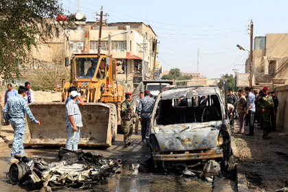 В серии взрывов в Ираке убиты 13 человек