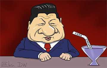 Запуск нового газопровода Россией высмеяли меткой карикатурой