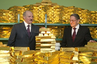 Золотовалютные резервы Беларуси с начала года выросли на $52,3 млн. по стандартам МВФ