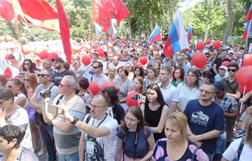 В Петербурге прошла акция против повышения пенсионного возраста