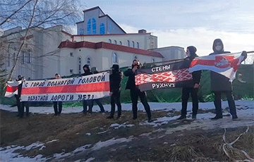 Видеофакт: Минские партизаны вышли с гордо поднятой головой!