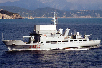 Итальянский разведывательный корабль зайдет в Черное море