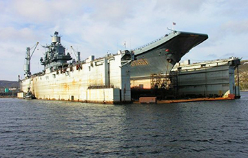 Россия не знает, что делать с затонувшим доком «Адмирала Кузнецова»