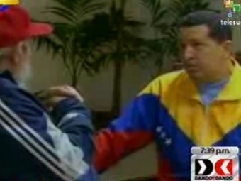 Уго Чавеса показали по телевизору впервые после операции