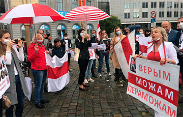 Пятрас Ауштрявичюс: Мы вышли на акцию, чтобы ЕС не ждал с реакцией на происходящее в Беларуси
