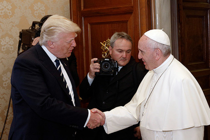 Папа Римский поинтересовался рационом президента США