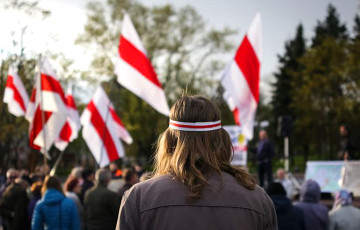 КХП БНФ провела митинг в Киевском сквере в Минске