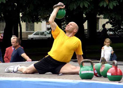 Вячеслав Хоронеко установил рекорд в поднятии тяжестей