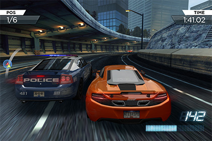 Need for Speed зарулила на первое место в чартах Apple