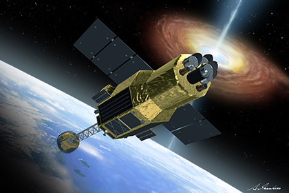 Космический мусор уничтожил японский телескоп для исследования черных дыр